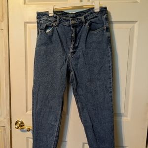 Women's Wild Fable Highest Rise Straight Button Fly Jeans Size 16 Blue Preowned